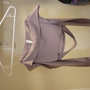 Cute crop long blouse